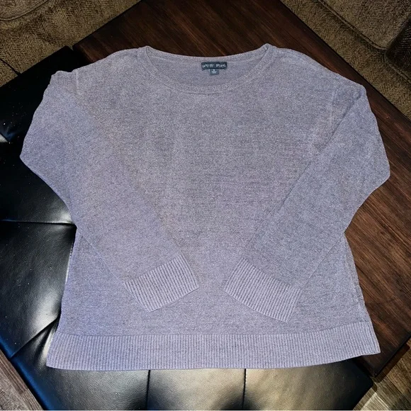 Barefoot Dreams Heather Gray Women's Sweater - Picture 1 of 6